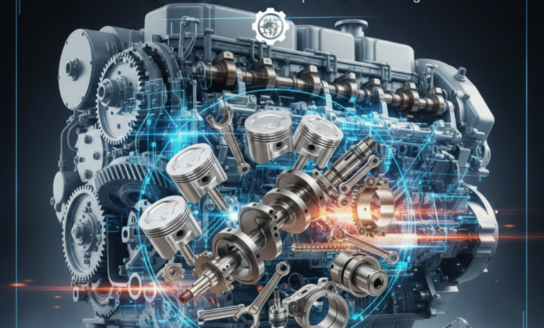 Heavy Equipment Engine Rebuild Parts Inside the Machines That Keep the World Moving